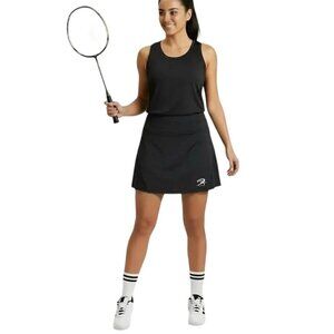 Jiggy Skirts Women's Black Badminton Skirt Tennis Golf Sports Skort Size XL NWOT